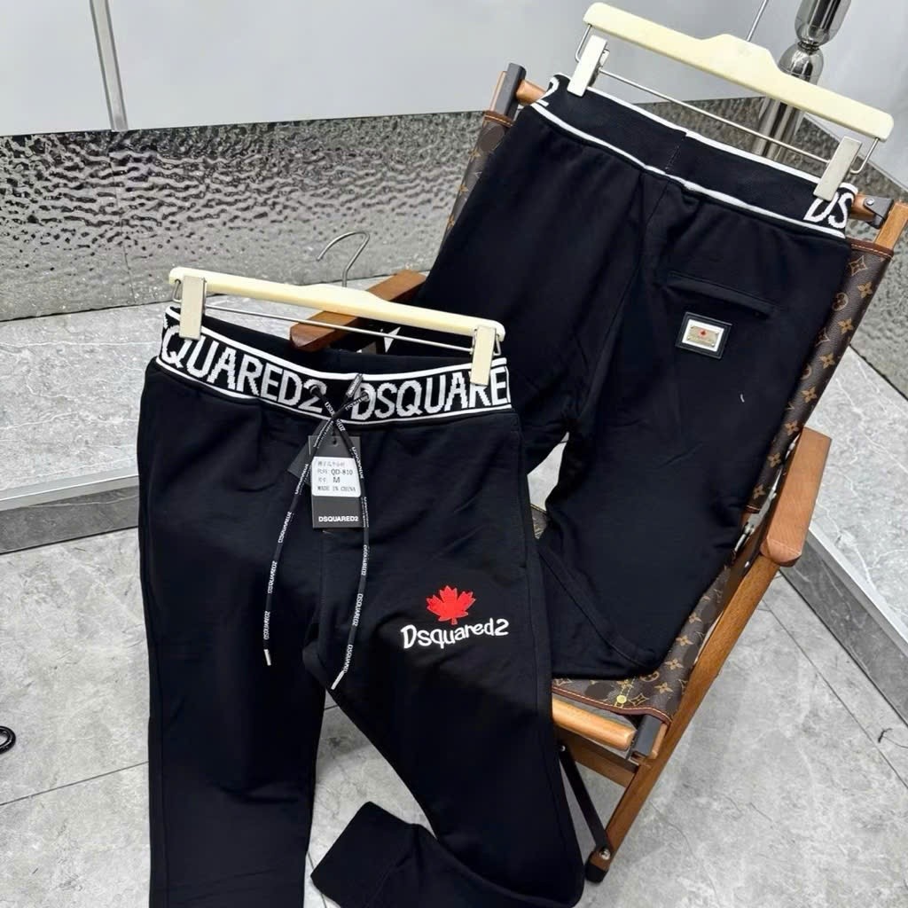 Quần Jogger, Quần Nỉ Cạp Dệt DOQ Lá Phong Đỏ No1 Studio Chất Nỉ Thời Trang Unisex NA12