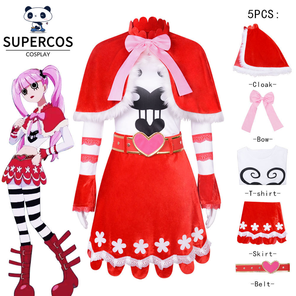 Bộ trang phục cosplay Perona Ghost Princess One Piece cho tiệc sự kiện và Comic-Con