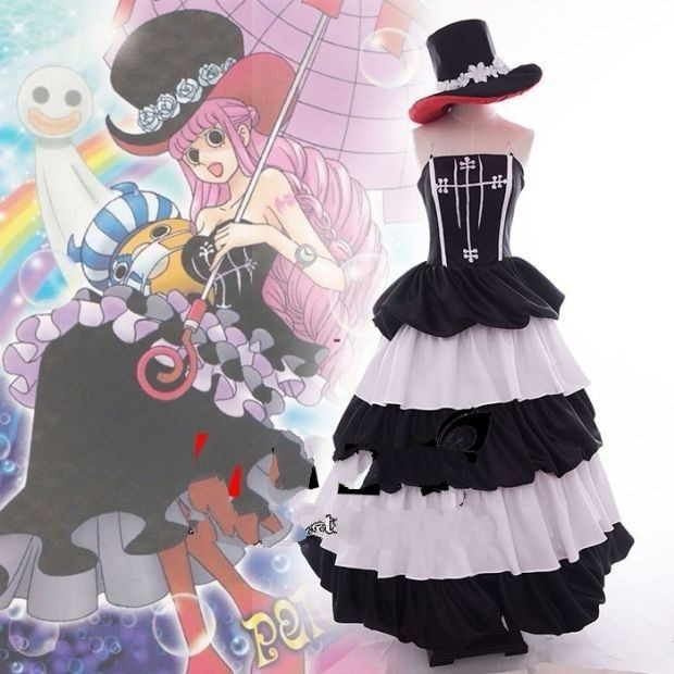 One Piece cosplay váy công chúa ma Perona cos đưa Perona cosply trang phục