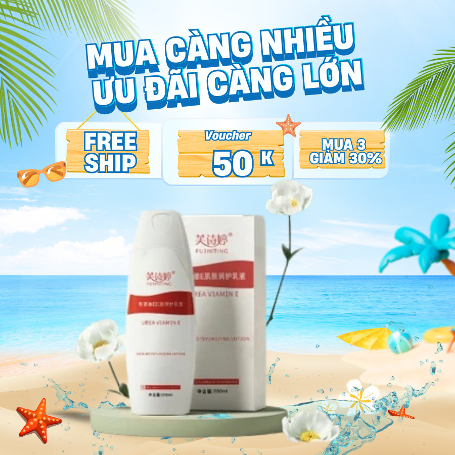 Kem da liễu vjem nang lông UREA - Kem UREA cấp ẩm ngăn ngừa mụn, chăm sóc da khỏe mạnh