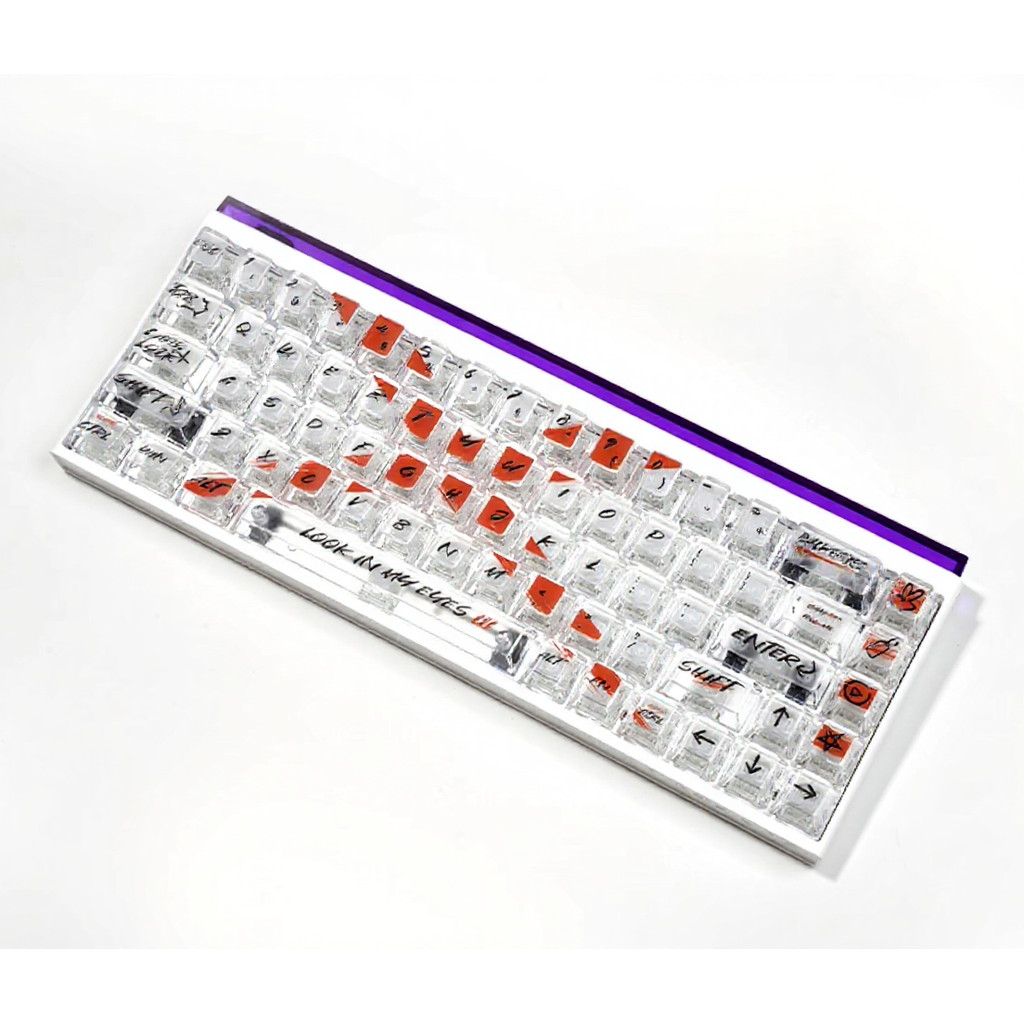 Keycaps PBT không hợp lệ Objection - Phấn phủ nhuộm mờ 68 / 87 / 108-Key Full Set dành cho bàn phím 