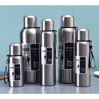 Bình giữ nhiệt Good cốc giữ nhiệt chất liệu inox 316 không gỉ, ly giữ nhiệt nóng lạnh lâu dung tích 600 -2000ml AL