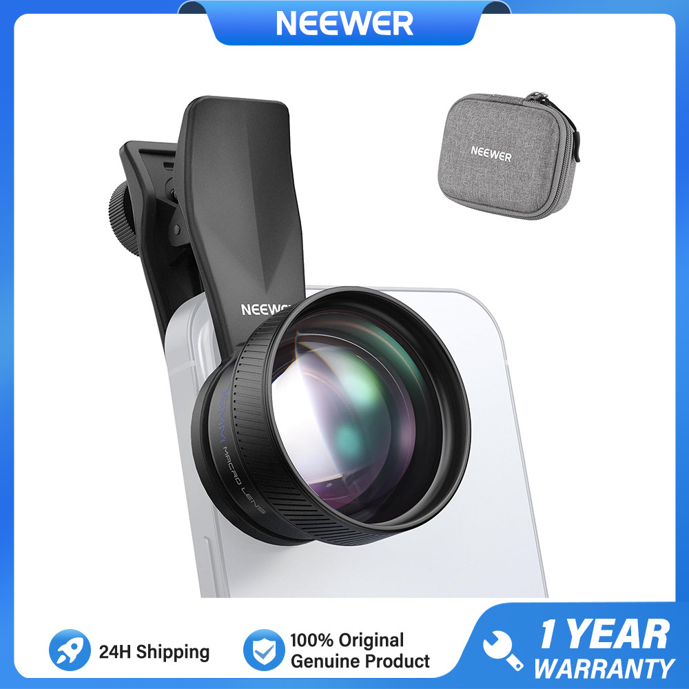 Ống kính điện thoại Macro NEEWER LS-73 75mm với kẹp ren 17mm