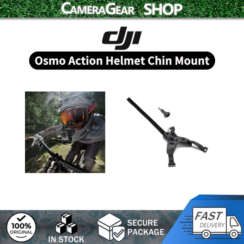 Mũ bảo hiểm hành động DJI Osmo Chin Mount, Khả năng tương thích: Osmo 360, Osmo Action 5 Pro, Osmo A