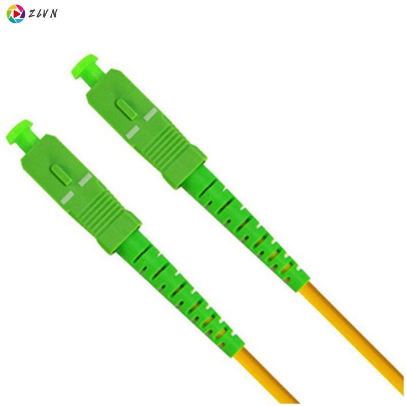 Cáp nhảy sợi quang SC sang SC Dây 3.0mm Singlemode Simplex PVC G652D SM 1310 / 1550nm FTTH 2m