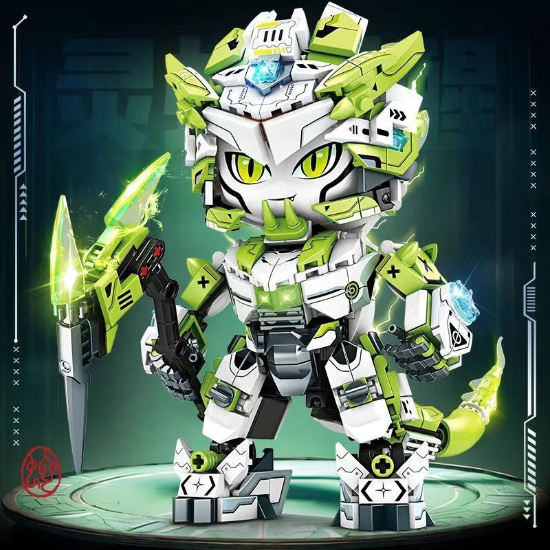 Modern toy trendy zodiac model particle building blocks, exquisite and cool to assemble9daily Chines