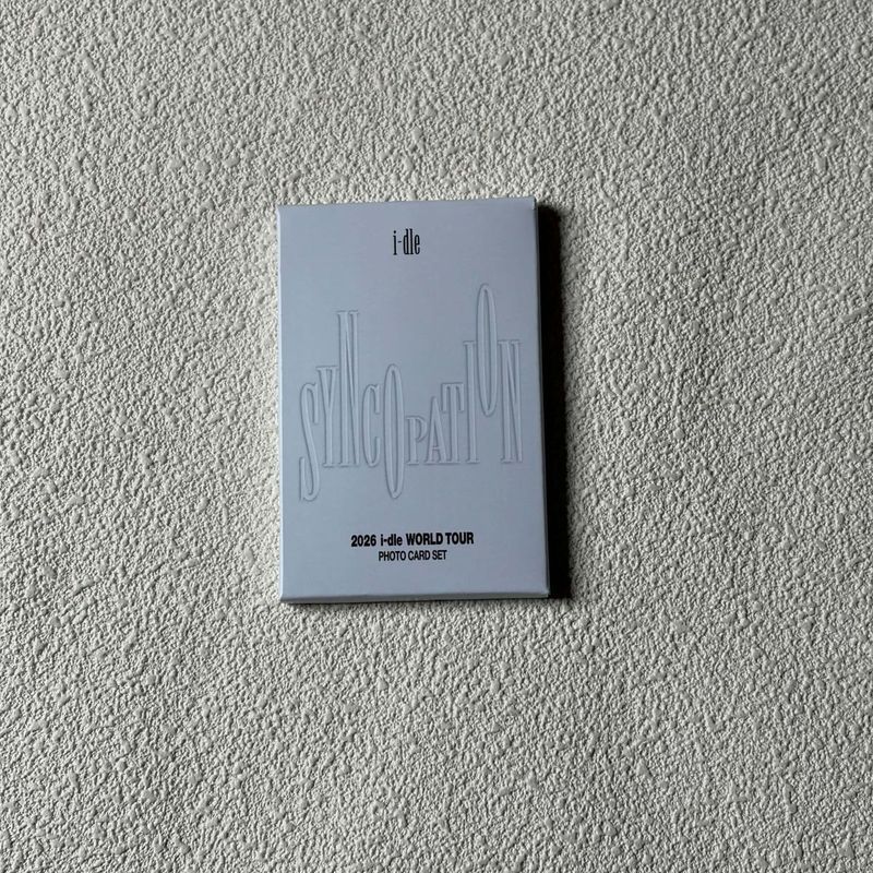 Idle Baby 2026 World Patrol Weekly Photocard One Pack 10 Photocards gidle World Patrol Seoul Patrol 