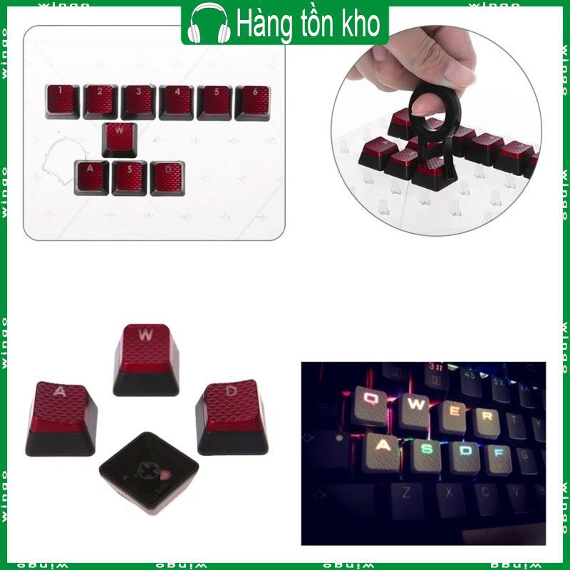 WIN Bộ Keycap Tùy Chỉnh 10 Chiếc Cho Corsair K70 K95 K90 K63 K65 Cơ