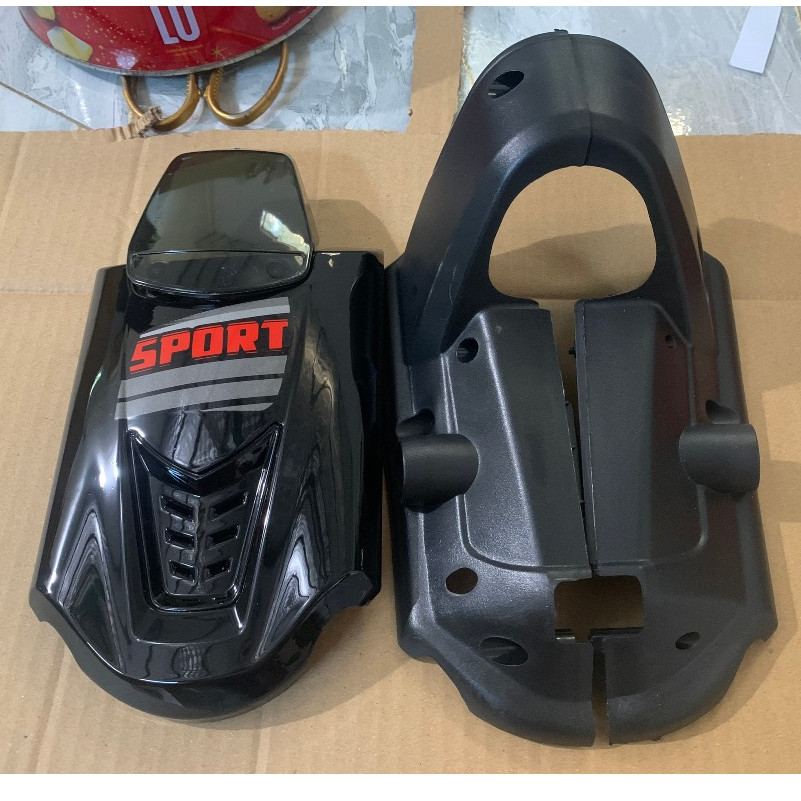 Ốp xin nhan+ mặt nạ đời cũ xe điện M133, 133S,mặt nạ nhỏ(Mặt nạ kính)