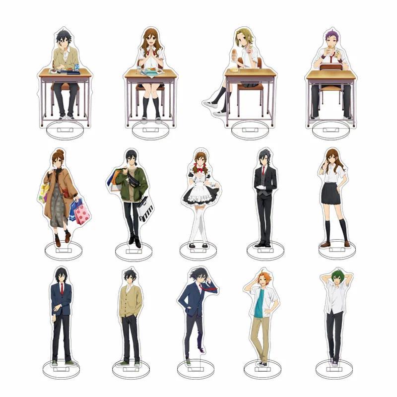 Anime Horimiya Standee mica Model Plate Sưu tầm Miyamura Izumi Hori Kyoko Mô hình Standee Desk Cospl