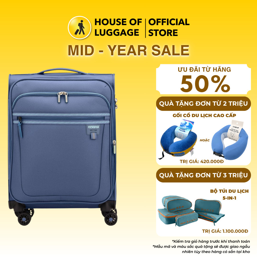 Vali kéo du lịch Aerospin American Tourister Mỹ