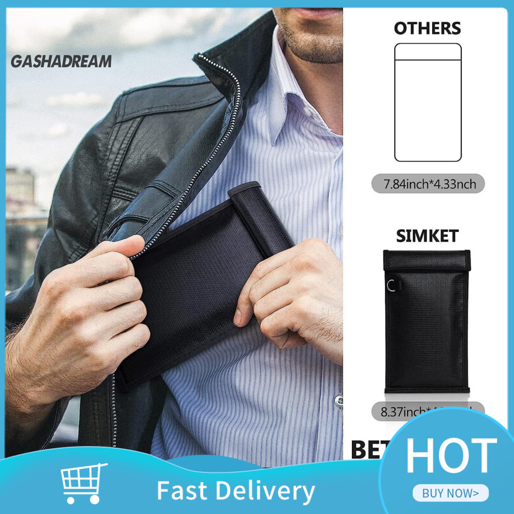 COD| Túi Faraday Túi Bảo Vệ Dụng Cụ Đo Chuyên Nghiệp Túi Faraday Cho Laptop Máy Tính Bảng Rfid Chặn 