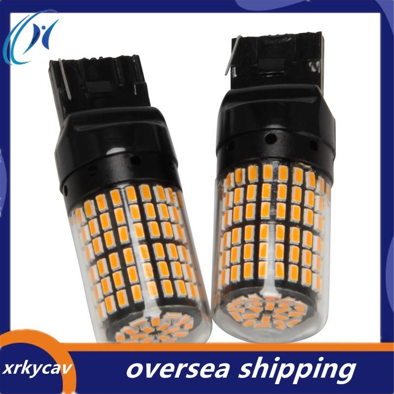 2 Chiếc Siêu Sáng Canbus T20 7440 W21W Wy21W 144-Smd Đèn Ngược Bật Tín Hiệu Lỗi Miễn Phí Không Có Fl