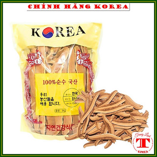 Nấm linh chi thái lát hàn quốc, túi 1kg - Nấm thái lát chính hãng korea, tranglinh