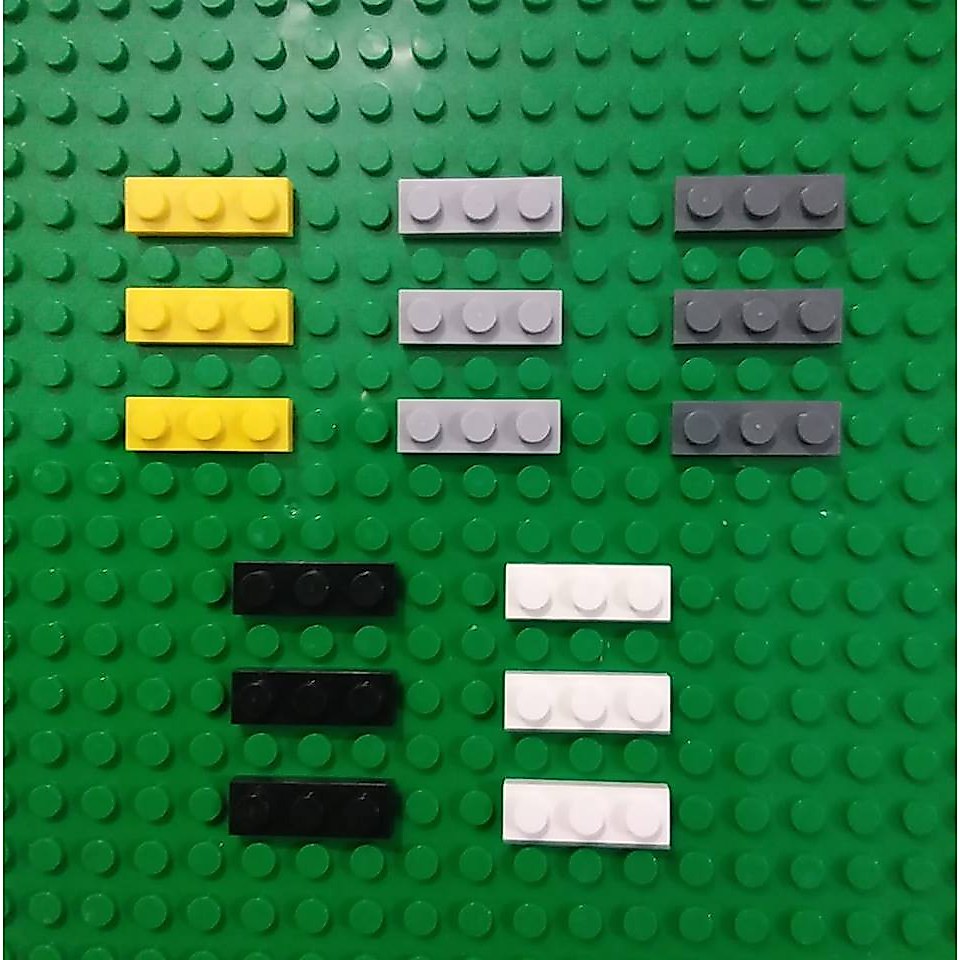 COMBO 40 Mảnh Nhựa Tạo Hình 1x3x1(H) NO.007 - Phụ Kiện MOC Brick