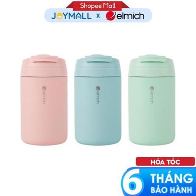 Ly Giữ Nhiệt Inox 304 Elmich EL8385 500ml, Hàng Chính Hãng, Đa Năng Đóng Mở 1 Chạm - JoyMall