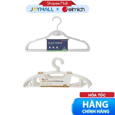 Bộ 5 Móc Áo Chống Trượt Elmich EL0273 EL0274, Hàng Chính Hãng, Chịu Lực Tốt, Nhựa PP - JoyMall
