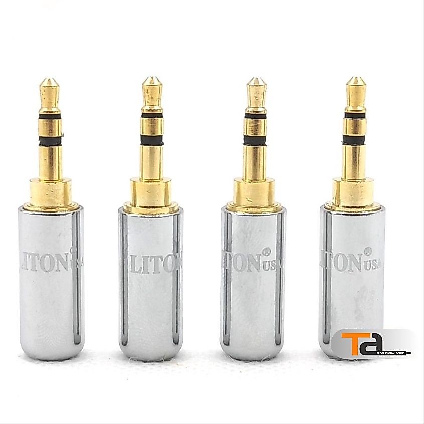 Jack rắc 3ly 3.5mm-  hãng Liton - 3 khấc ( sử dụng dây 6mm )