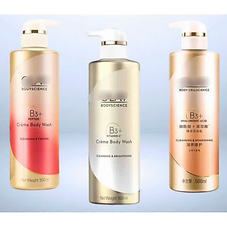 Sữa tắm trắng da 0lay hàng Thái Lan chai vòi 500ml