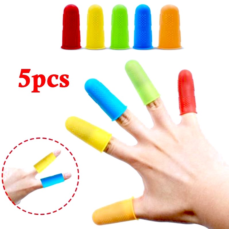 [DOLLDOLL-VN]Finger Protector S/M/L Sleeve Silicone Durable Finger Protector Scald-proof