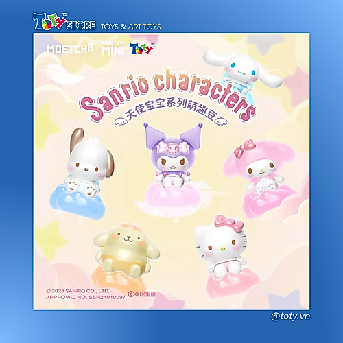 [CHÍNH HÃNG] Mô hình Sanrio characters - Baby angel - Moetch - MB03