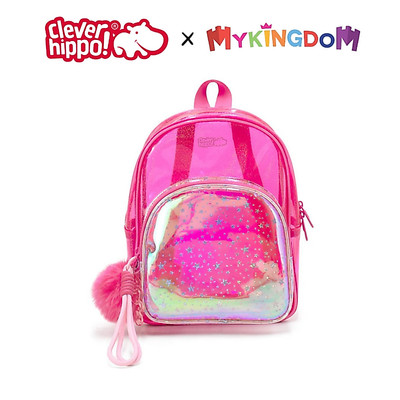 Ba Lô Thời Trang Jelly Glitter CLEVER HIPPO BHJELLY01/PINK