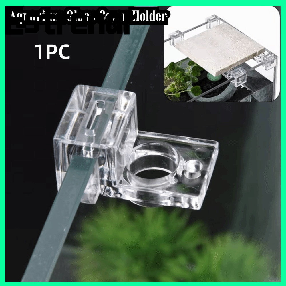 Giá đỡ nắp thủy tinh bể cá ESTRENAR 1PC, Acrylic 4.5 / 5 / 5.5 / 6 / 8 / 10 / 12 / 15mm Giá đỡ nắp b