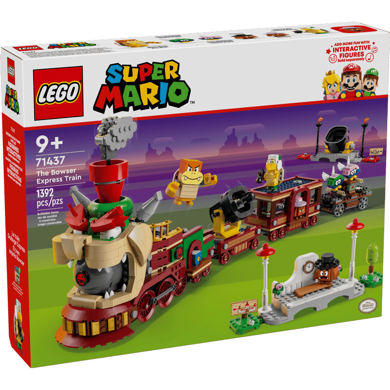 Tên sản phẩm: LEGO SUPPER MARIO 71437Đồ Chơi Lắp Ráp Tàu Tốc Hành Bowser