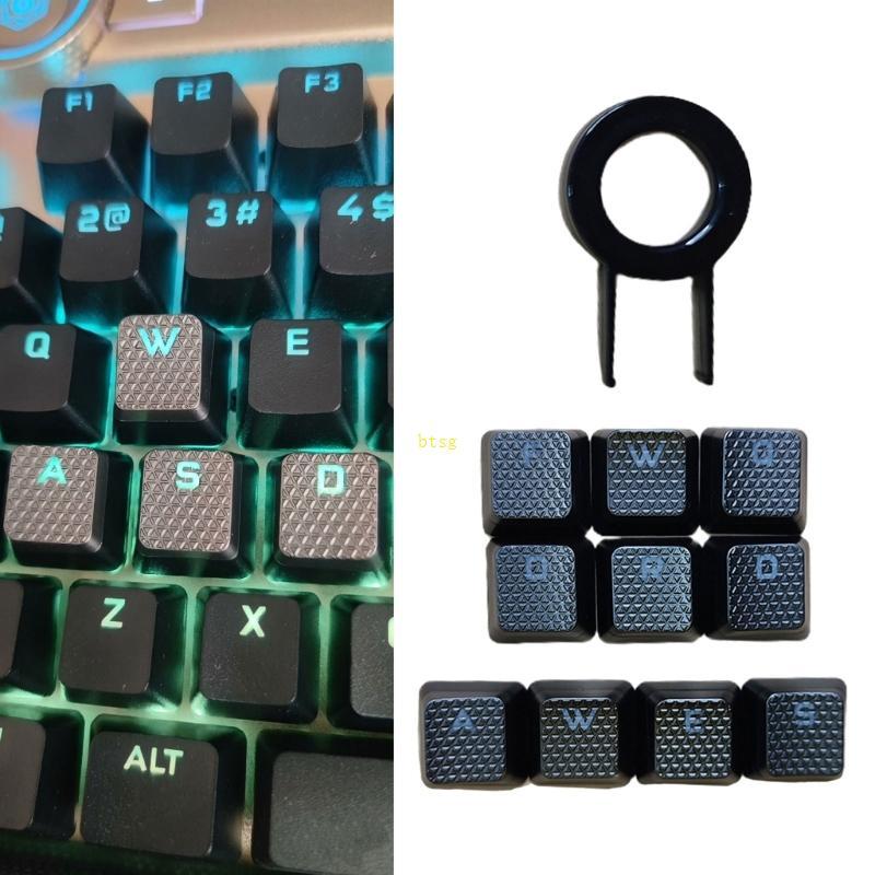 Btsg Keycaps chống trượt cho Corsair K70 K95 K90 Bàn phím cơ hiệu quả