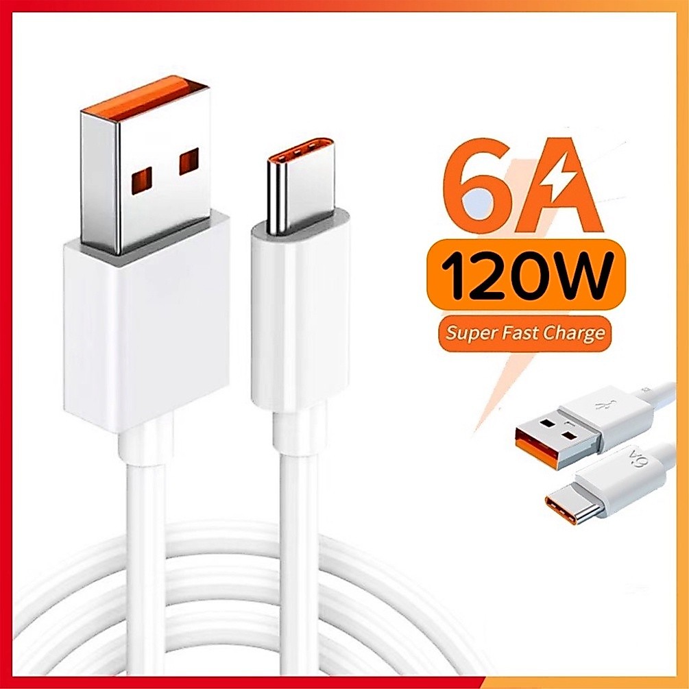 Dây sạc Xiaomi 120W / 67W / 33W sạc nhanh Turbo cực chất Type C