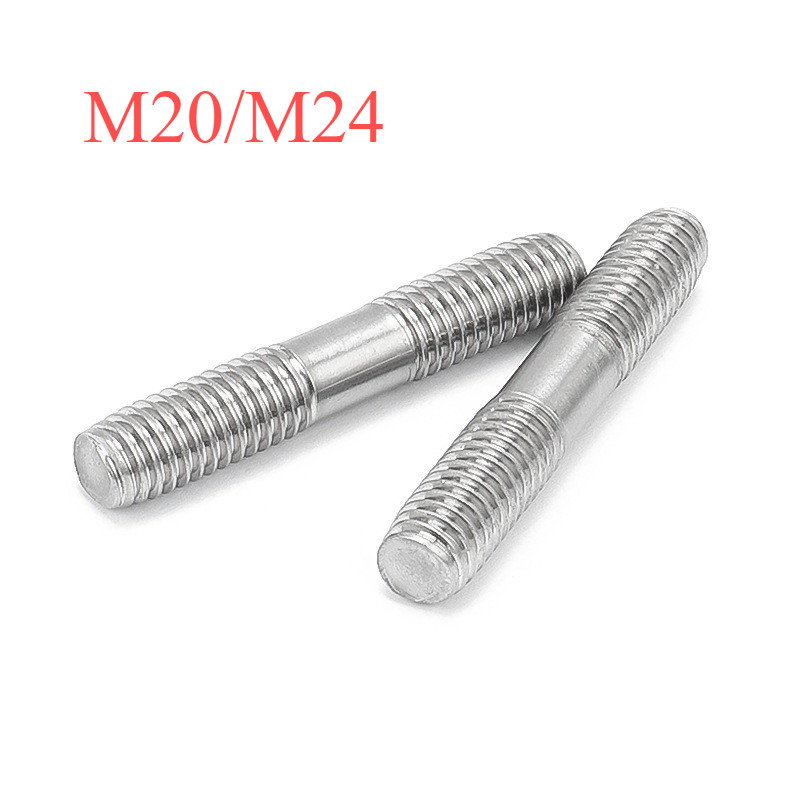 Bulong 2 đầu ren, Guzong Inox 304  M20 / M24 [YIYI1]