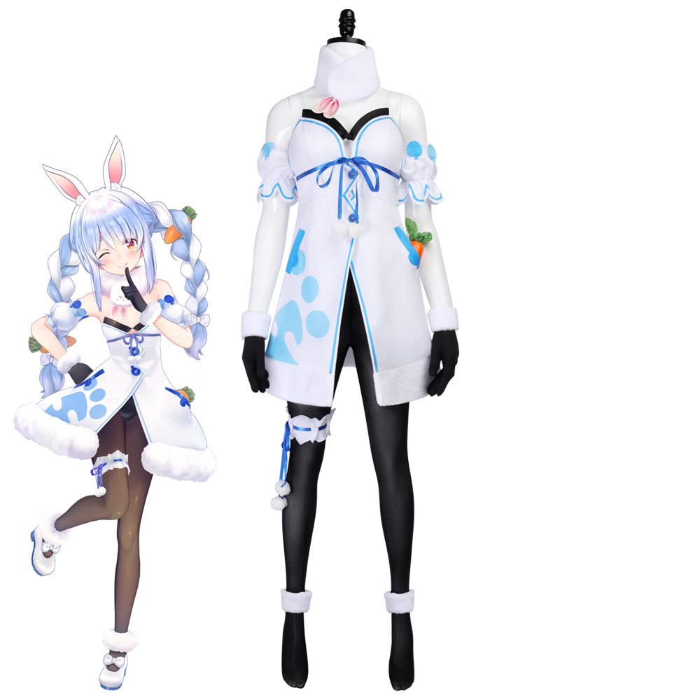 YouTuber ảo Usada Pekora Cos Quần áo Anime Hoạt hình Cosplay