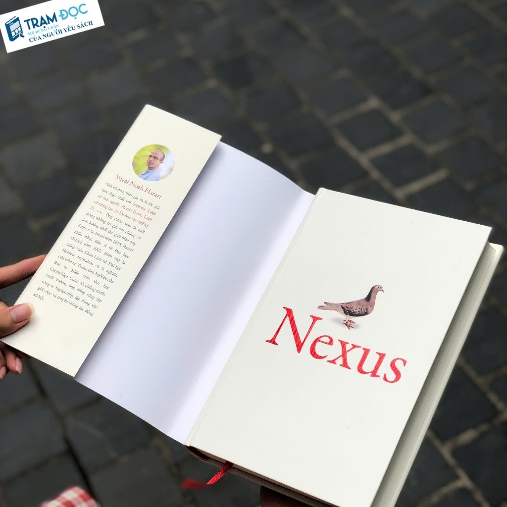 Sách - Nexus: Lược sử của những mạng lưới thông tin  từ Thời đại Đồ đá đến Trí tuệ nhân tạo