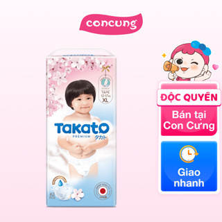 Tã dán Takato siêu mềm mại (XL, 62 miếng) - concung