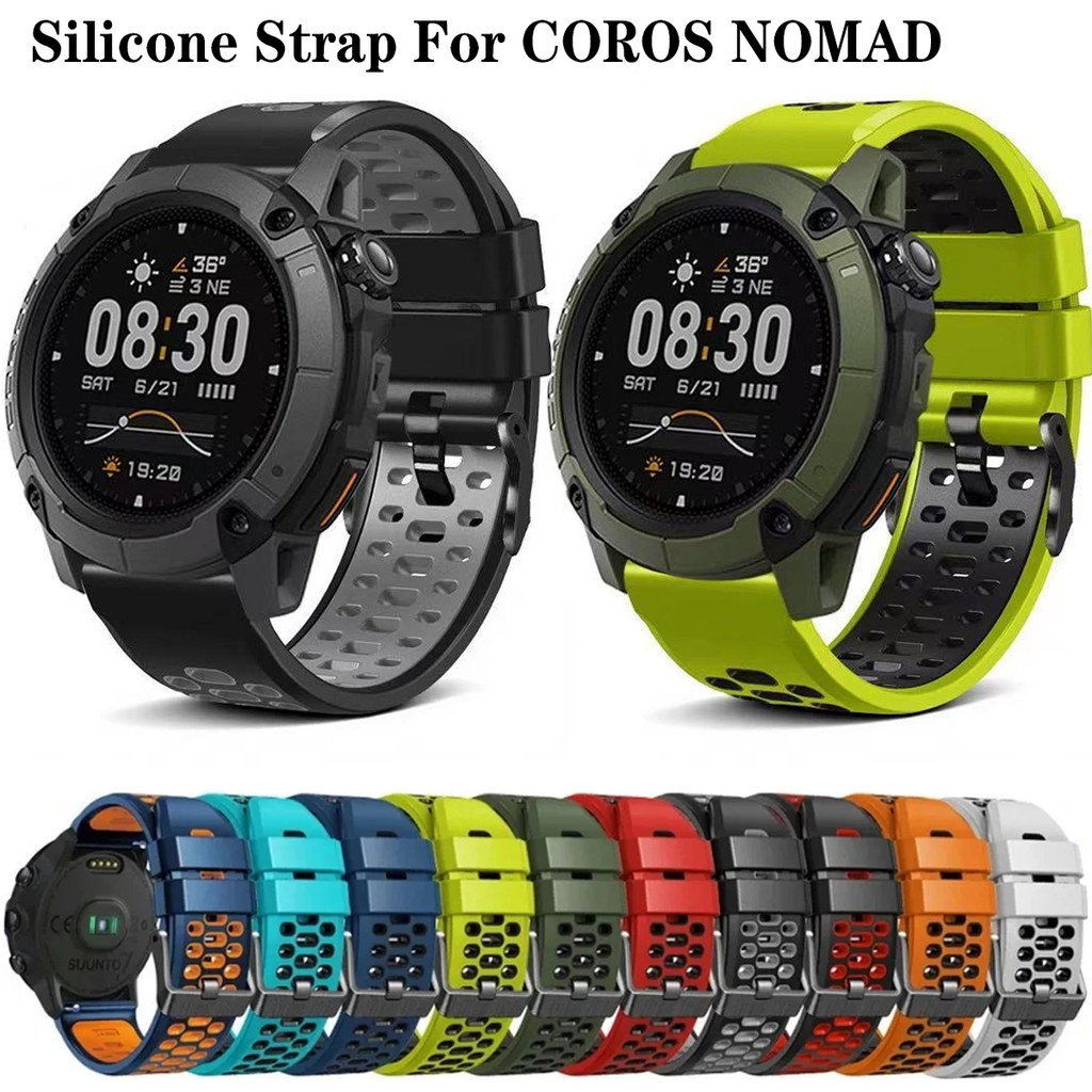 Dây Đeo Đồng Hồ Thể Thao Silicon Cho COROS NOMAD Dây Đeo Tay Thay Thế Cho Coros Nomad Dây Đeo Đồng H