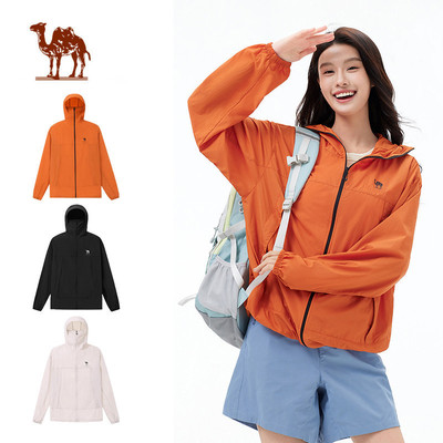 Áo khoác chống nắng CAMEL CROWN  Unisex Chống thấm nước Chống nắng cao thoáng khí Cool Top
