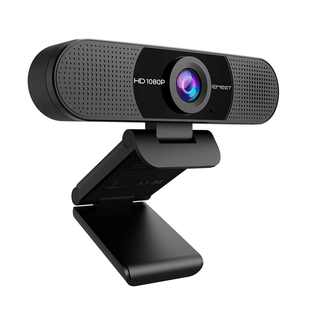 WEB camera EMEET C960, HD1080P, 2 triệu pixel, góc rộng 90°, mic tích hợp, hỗ trợ EMEETLINK.