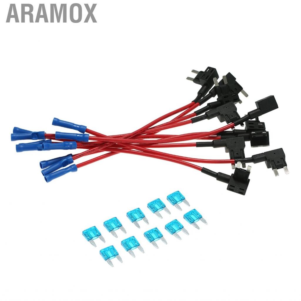Aramox 10pcs 12v add-a fuse fuse fus