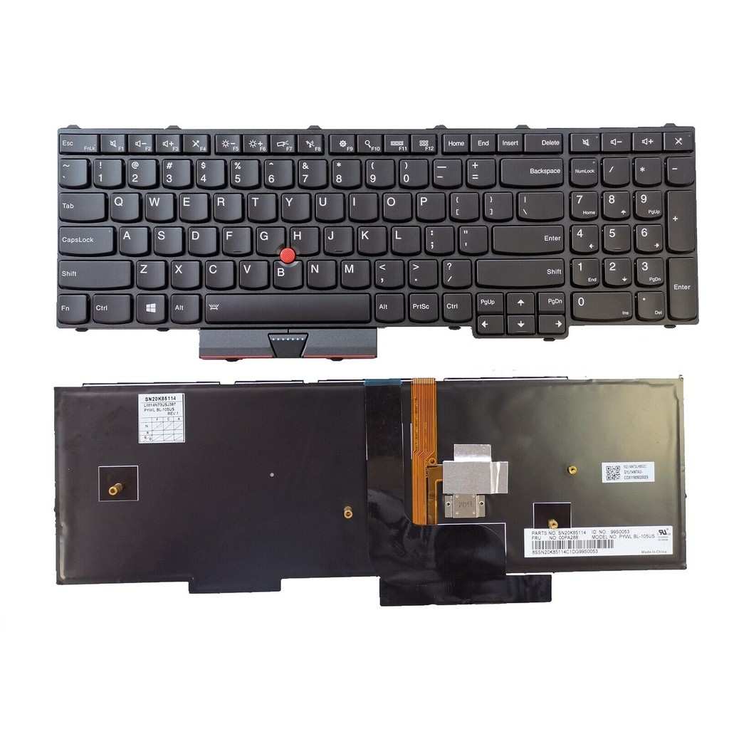 BÀN PHÍM MÁY TÍNH DÀNH CHO LENOVO ThinkPad P50 P51 P70 P71