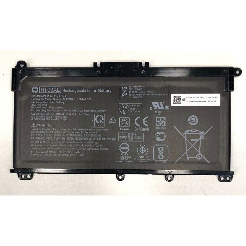 Pin laptop HP HT03XL dùng chung nhiều dòng HP