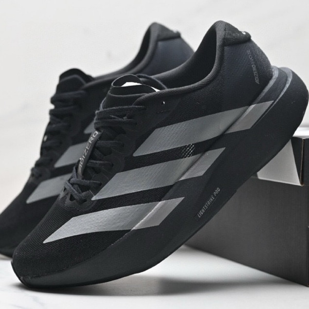 Giày chạy bộ thể thao và giải trí Adidas Zero Evo SL Black Silver