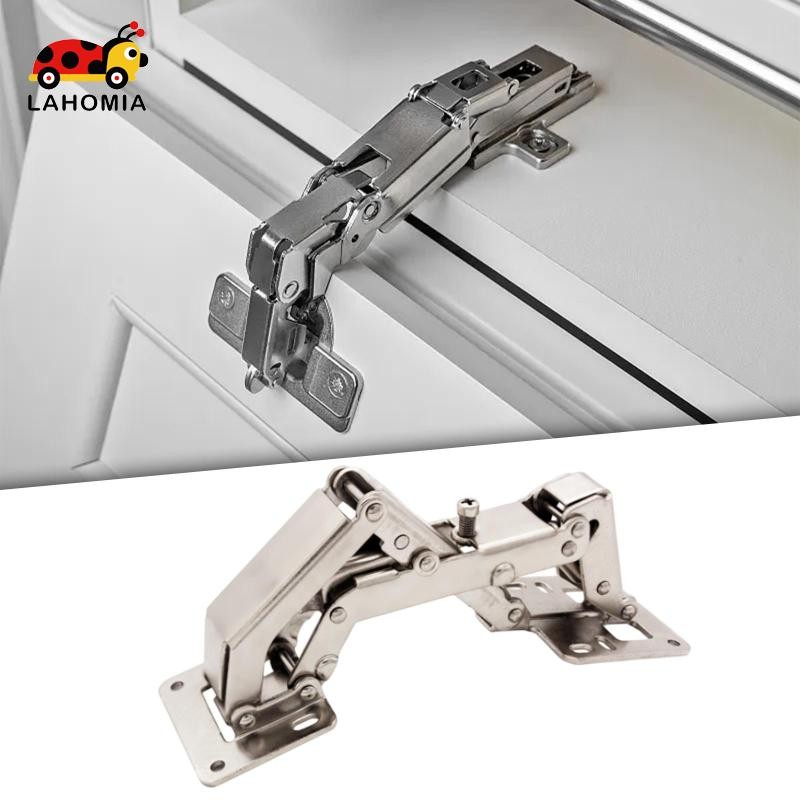 Bản lề 180 độ Bản lề tủ không khung thủy lực Bản lề cửa tủ bếp Bản lề Không cần khe cắm Góc lớn
