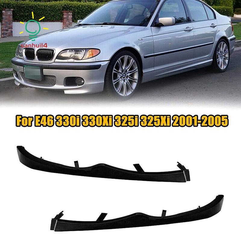 Cho E46 330i 330Xi 325i 325Xi 2001-2005 Xe Phía Trước Dưới Đèn Pha Đúc Bao Viền 51137043409 51137043