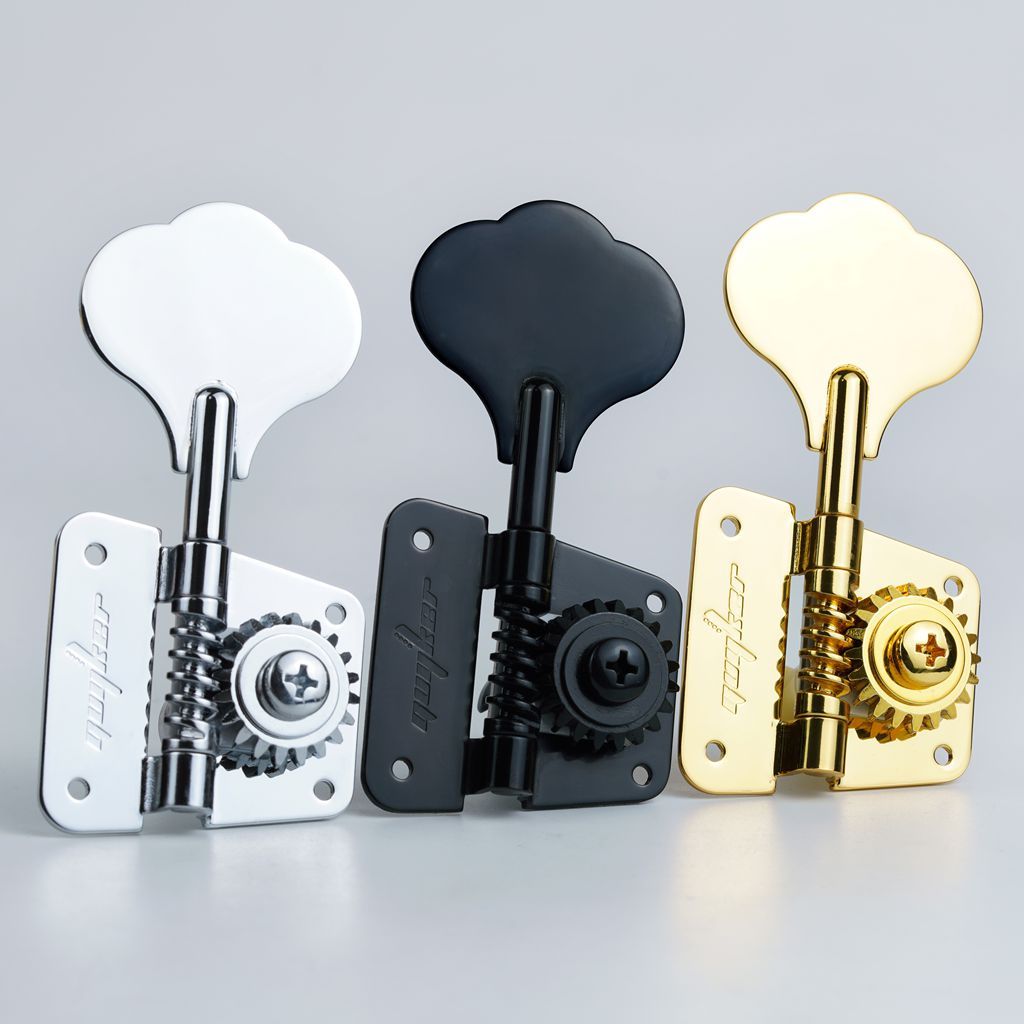 GUYKER Khung Mở Điện Bass Đầu Máy Chỉnh GUYKER Chỉnh Chốt Gear Tỷ Lệ 1: 20 Cho Bass