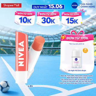 Son dưỡng nivea peach shine sắc cam hương đào - 85031