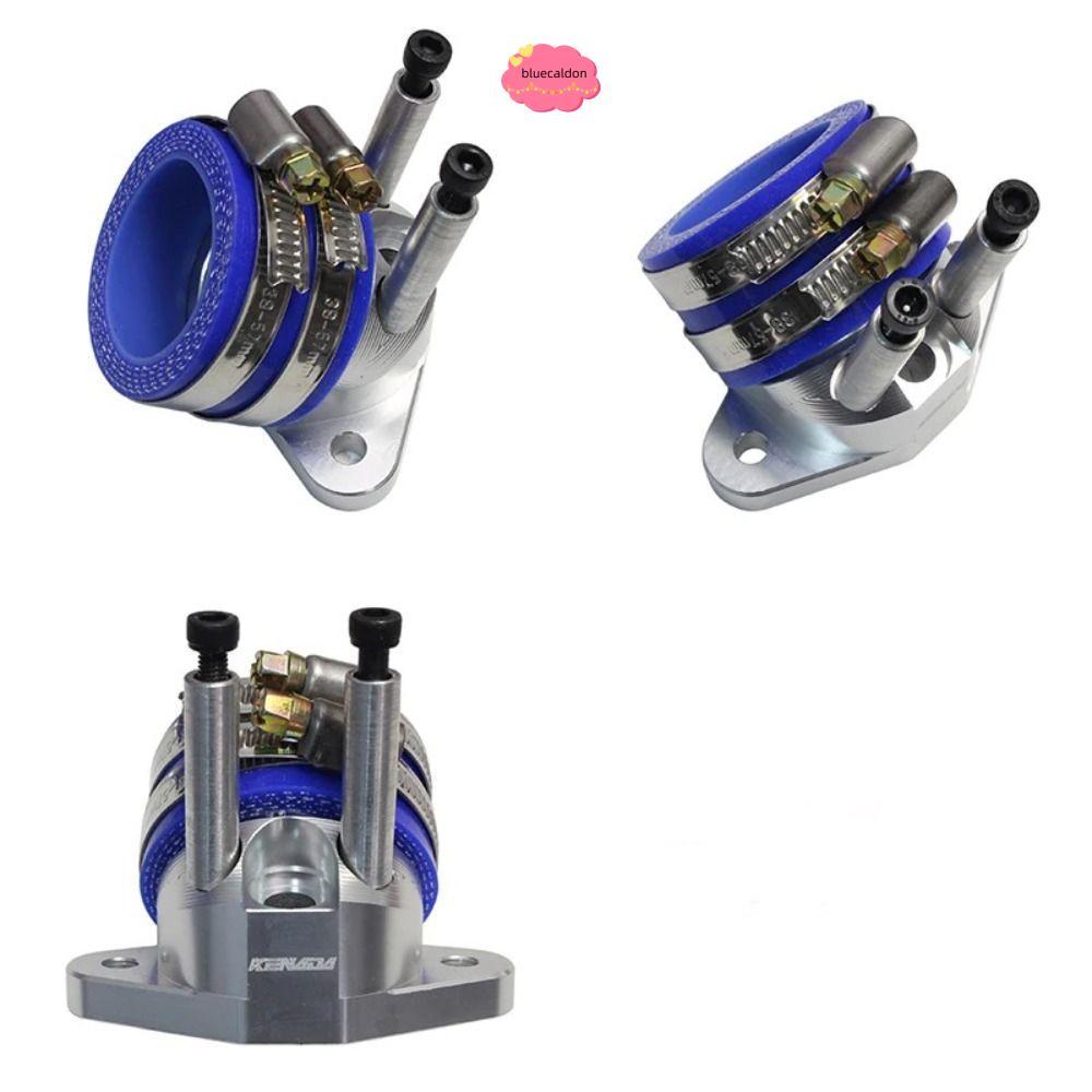 Thân ga BLUECLADON, Ống nạp Anodized hiệu suất cao, Ống nạp phản lực đôi đua bằng hợp kim nhôm cho C