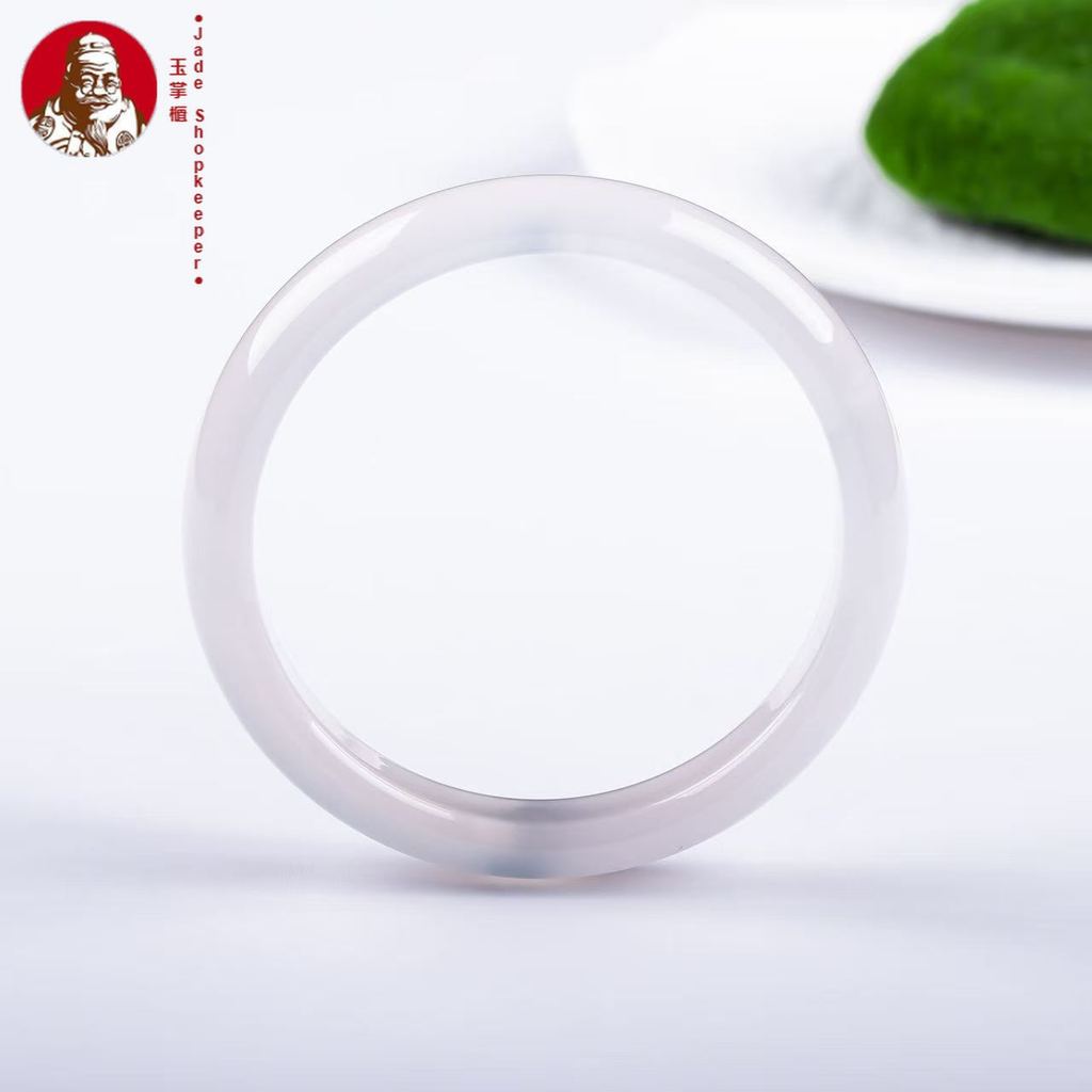 Đơn giản màu tím tự nhiên agate vòng tay cao cấp cảm giác agate vòng tay