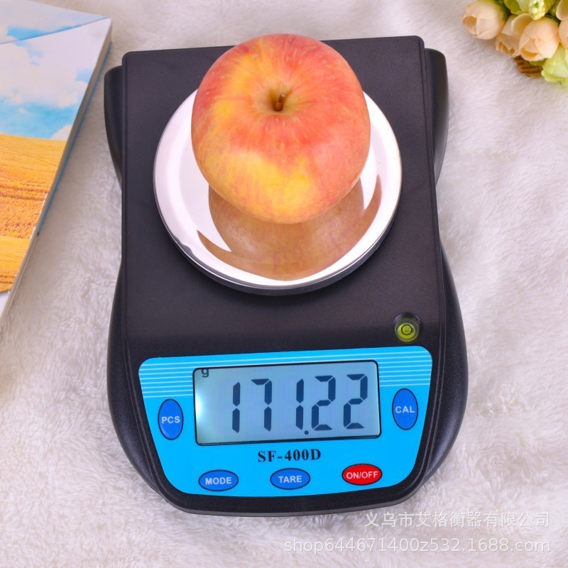Cân nhà bếp điện tử SF400D Cân nướng bánh Thép không gỉ Cân điện tử 600g / 0,01 Cân thực phẩm gia dụ
