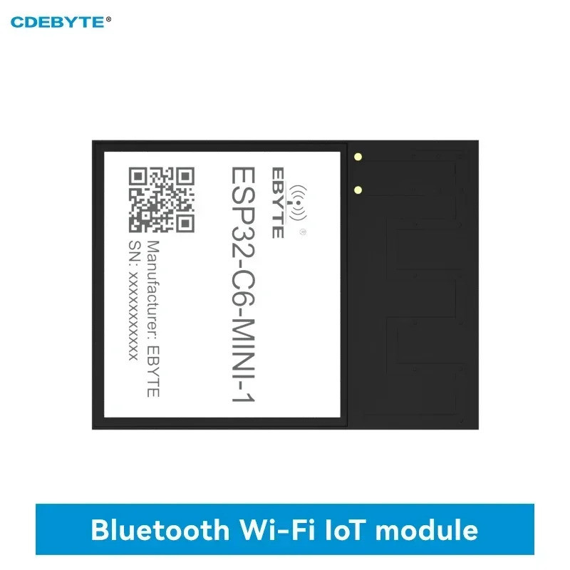 Bluetooth Wifi IOT SoC Mô-đun CDEBYTE ESP32-C6-MINI-1U 2.4G 20dbm WIFI6 BLE5.3 ESP32-C6 MQTT IPV6 4M
