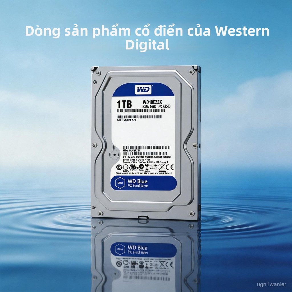 Ổ cứng HDD WD Blue 1TB/2TB/3TB/4TB/6TB cho PC, máy KTV, lưu trữ dữ liệu máy tính để bàn chất lượng c